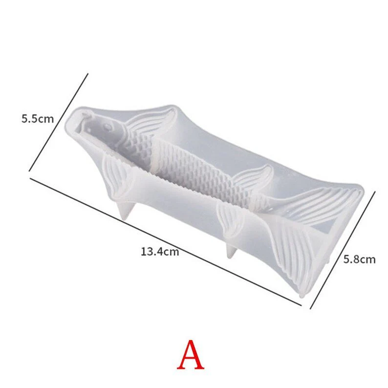 Silicone Mould - 1 x Silicone Koi Fish Mould - Image 4