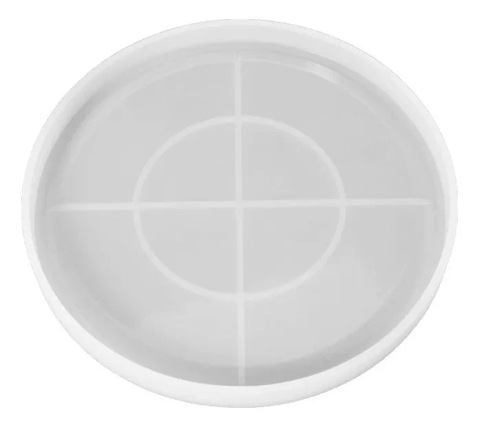 Silicone Mould - 1 x Silicone Round Plate Mould - Image 4