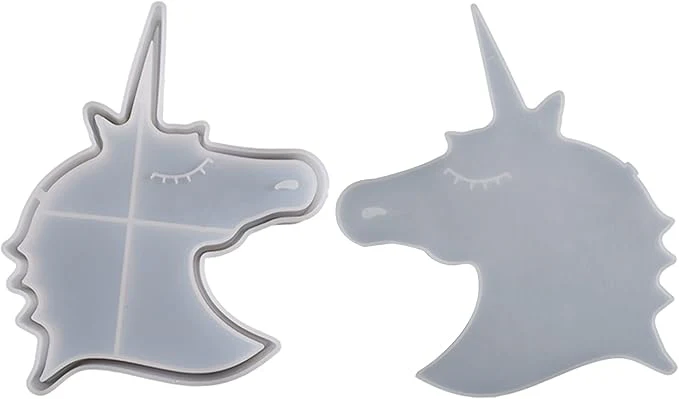 Silicone Mould - 1 x Silicone Unicorn Piggy Bank Storage Jar Mould - Image 5