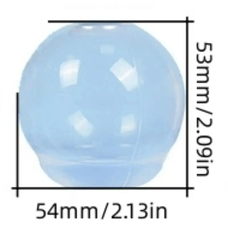 Silicone Mould - 1 x Small Round Crystal Ball Sphere Mould 5.3cm - Image 4