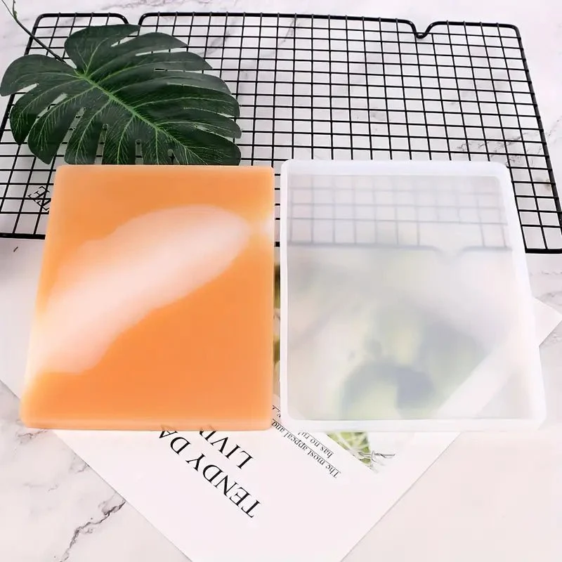 Silicone Mould - Large Square Placemat Coaster 13cm x 13cm x 1cm - Image 4