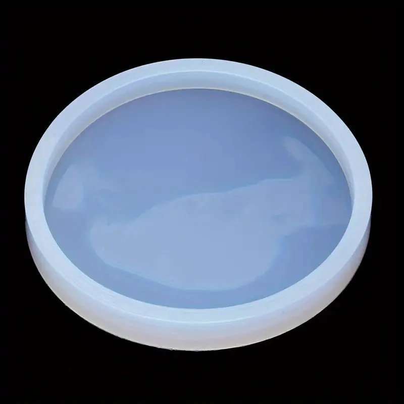 Silicone Mould - Round Coaster 9cm x 9cm x 1cm - Image 2