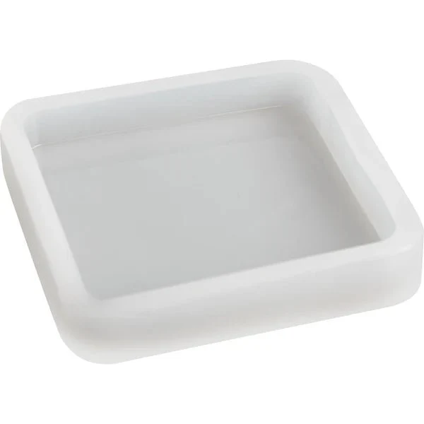 Silicone Mould - Square Wine Glass Coaster 5.9cm x 5.9cm x 1cm - Image 2