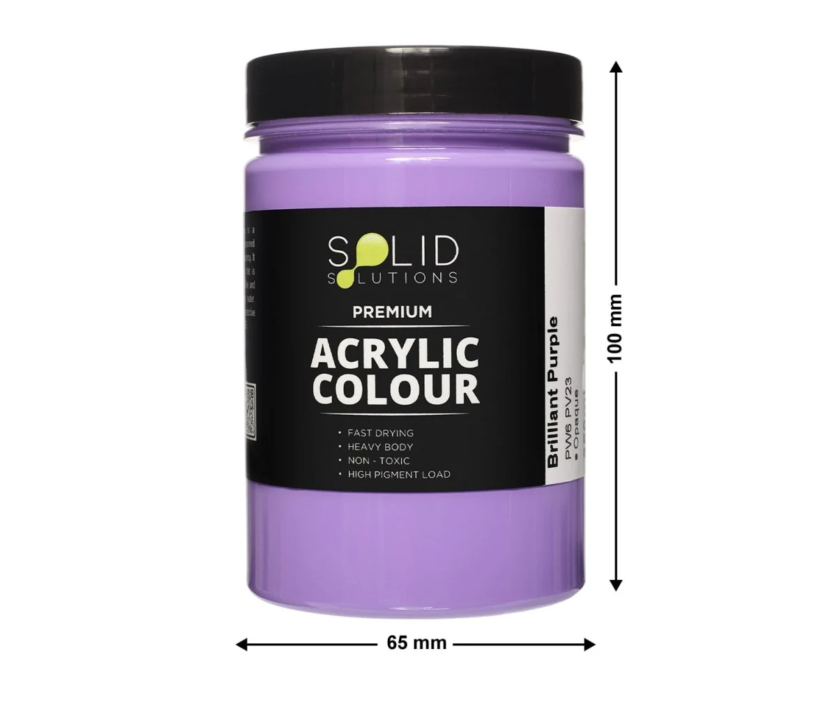 Acrylic Paint | Brilliant Purple - 250ml - Image 4