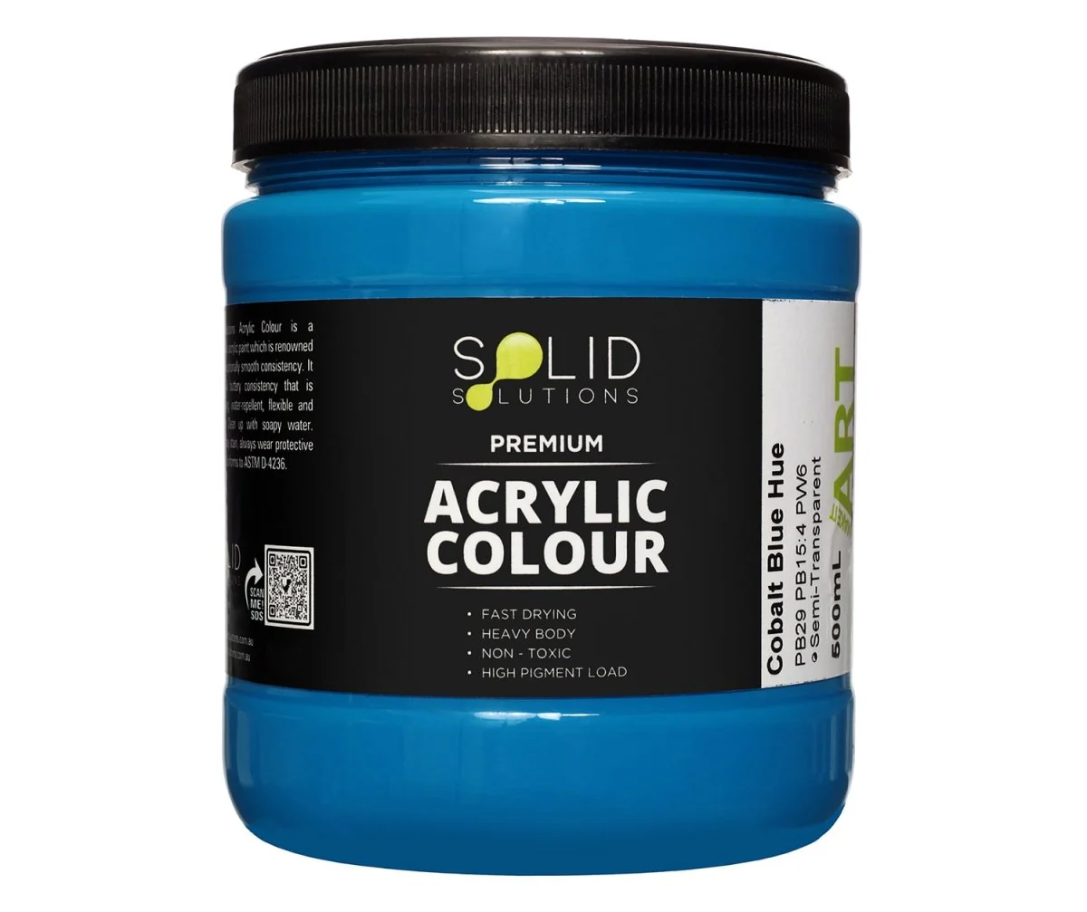 Acrylic Paint | Cobalt Blue Hue - 500ml
