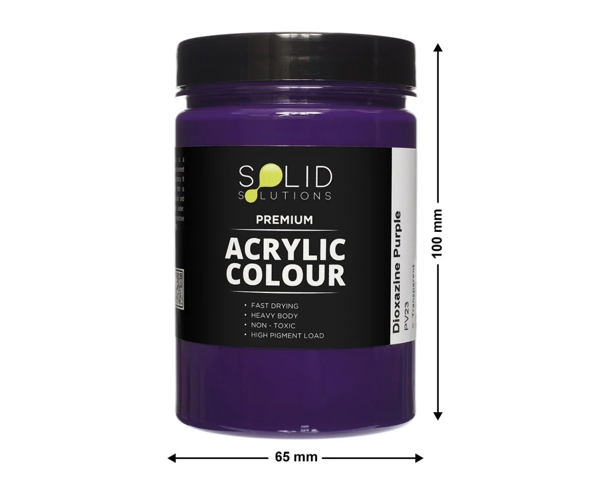 Acrylic Paint | Dioxazine Purple - 250ml - Image 4