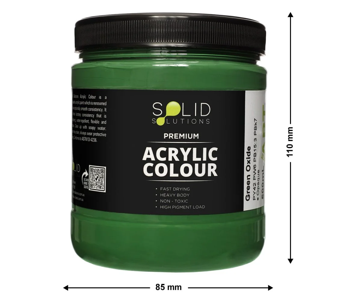 Acrylic Paint | Green Oxide - 500ml - Image 3