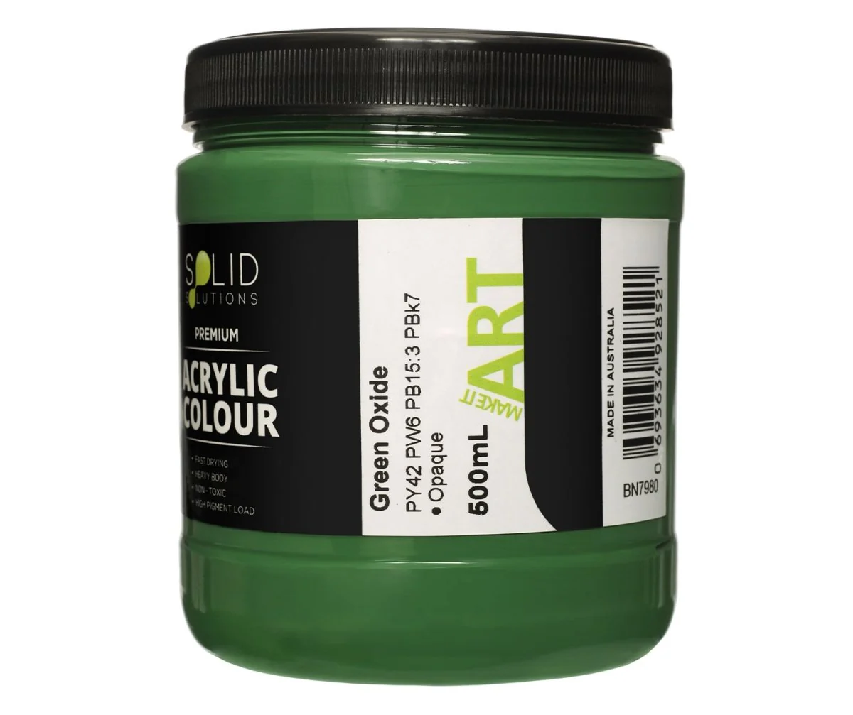 Acrylic Paint | Green Oxide - 500ml - Image 4