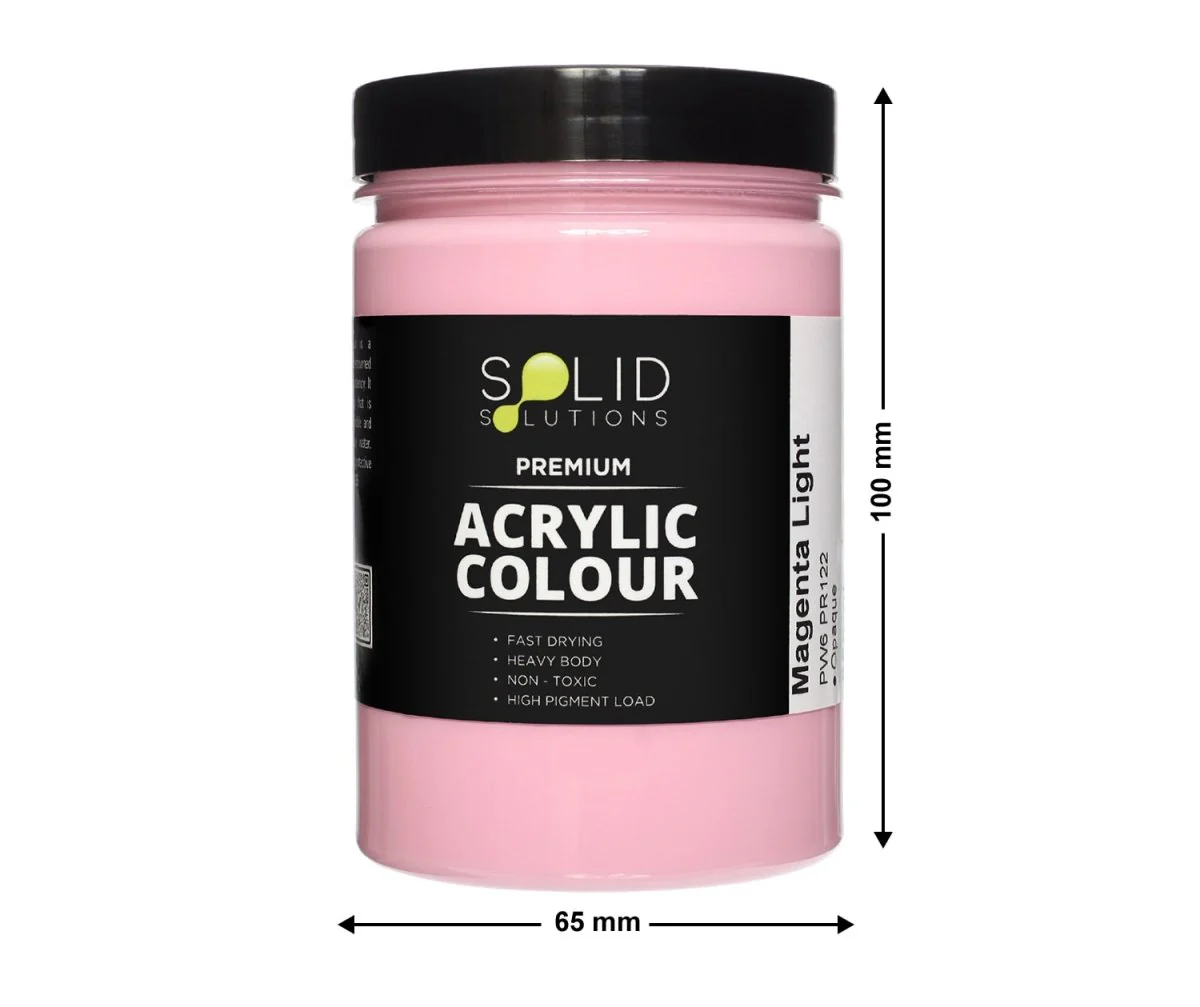 Acrylic Paint | Magenta Light - 250ml - Image 4