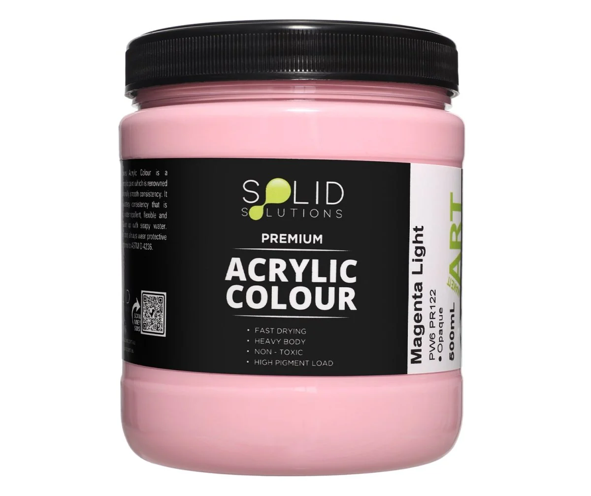Acrylic Paint | Magenta Light - 500ml