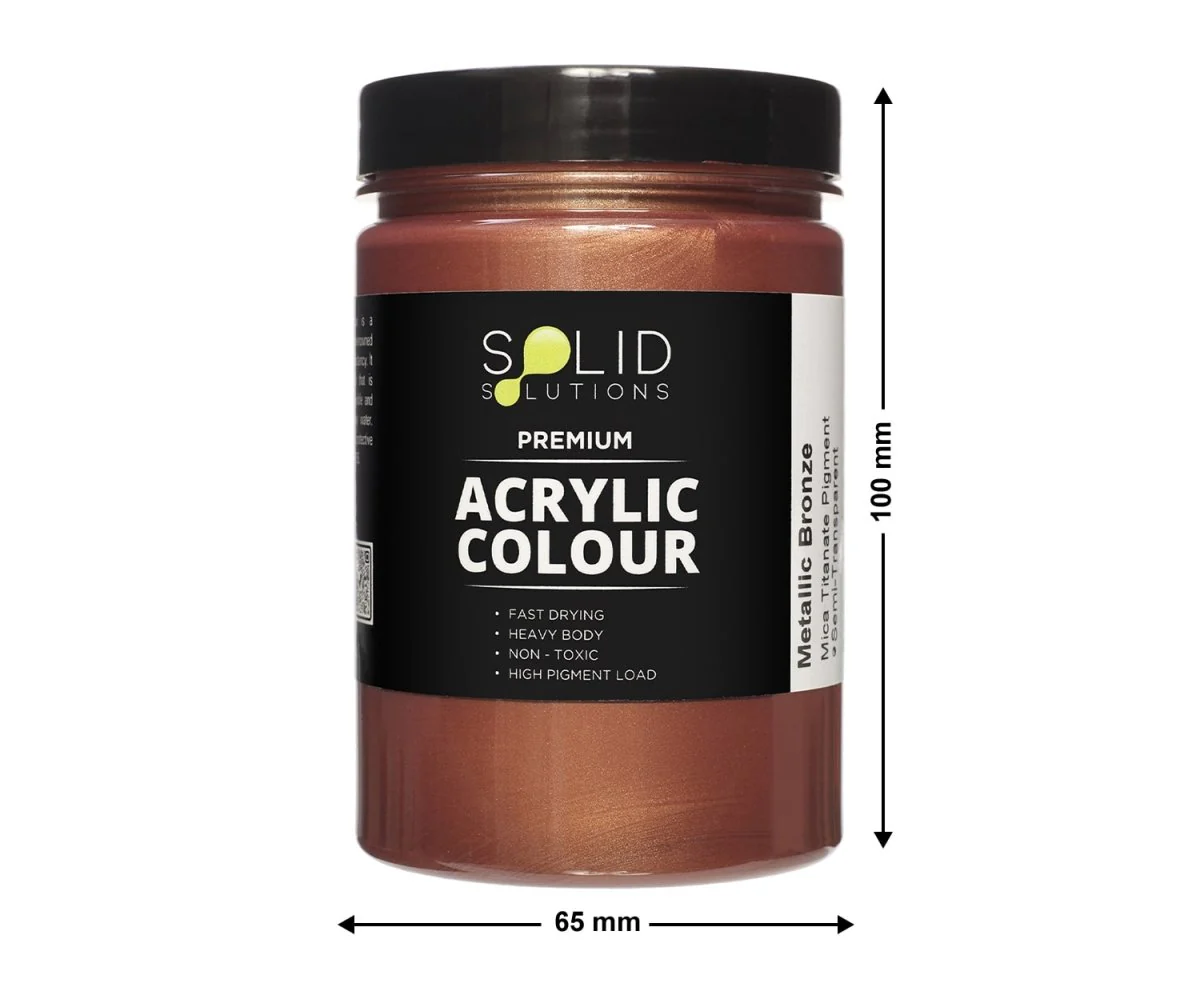 Acrylic Paint | Metallic Bronze - 250ml - Image 4