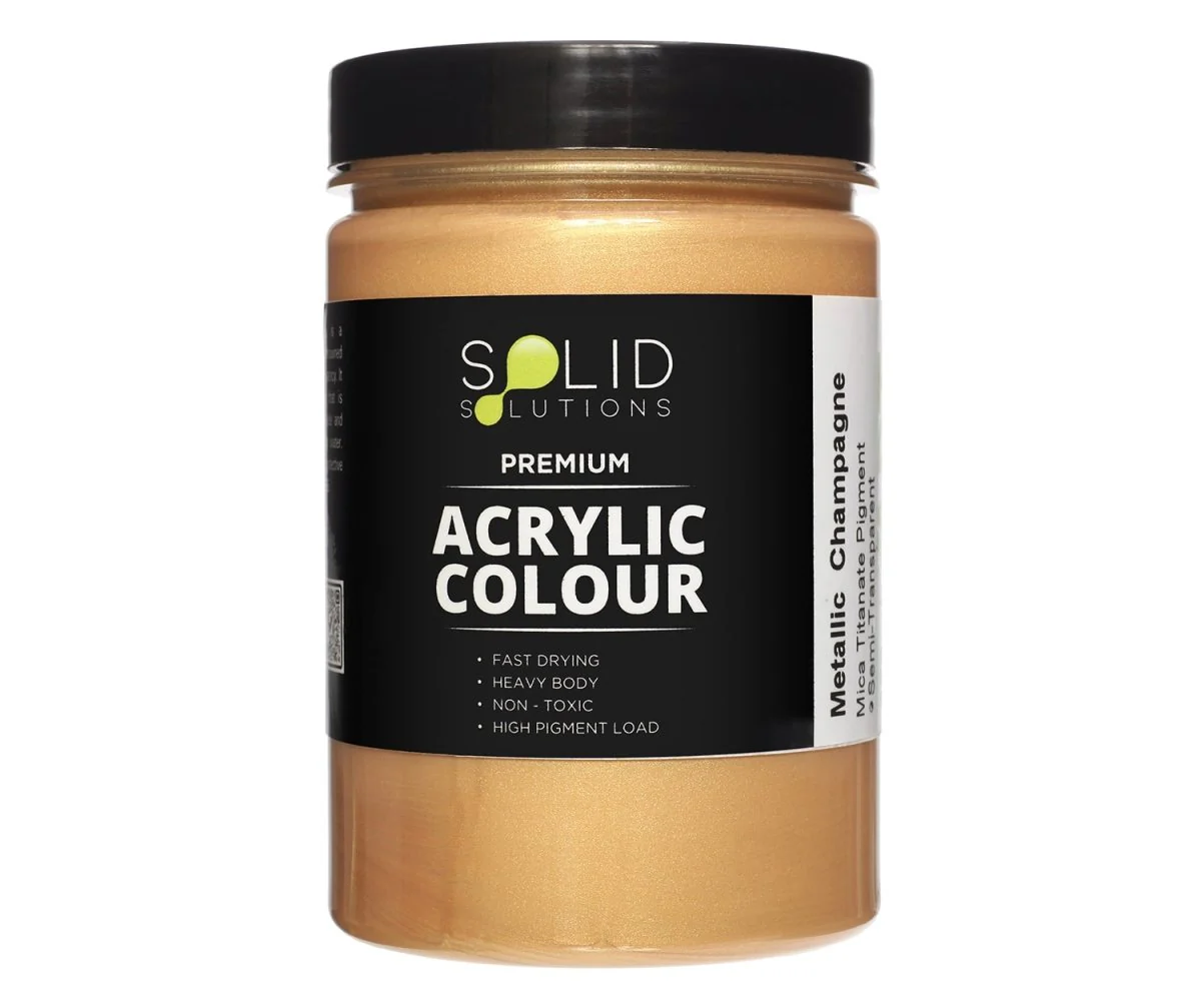 Acrylic Paint | Metallic Champagne - 250ml