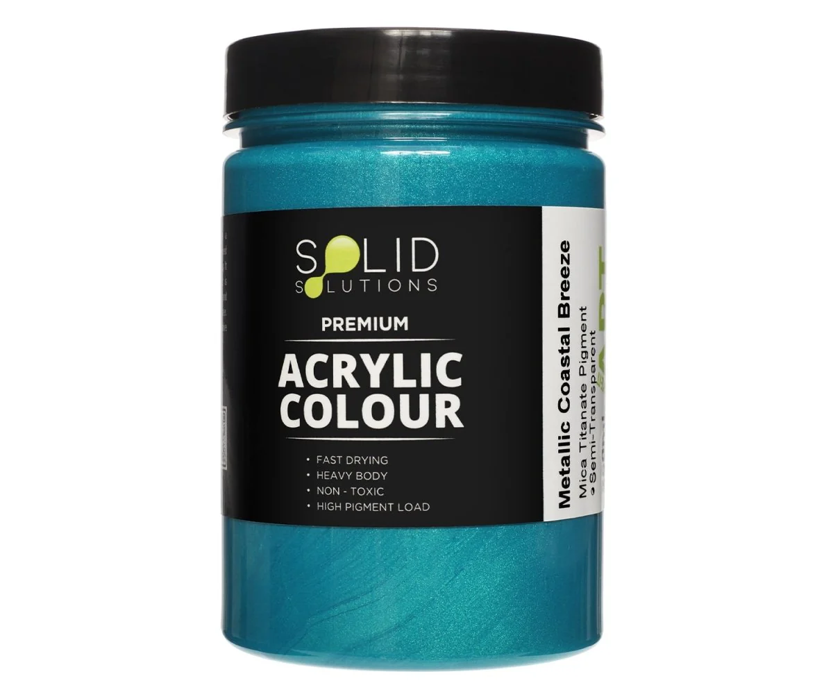 Acrylic Paint | Metallic Coastal Breeze - 250ml