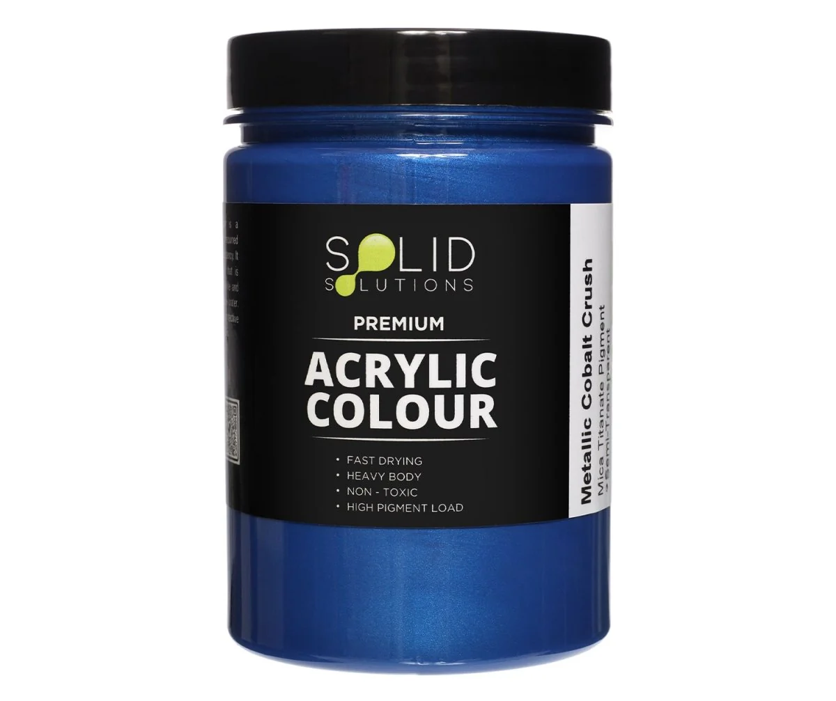 Acrylic Paint | Metallic Cobalt Crush - 250ml
