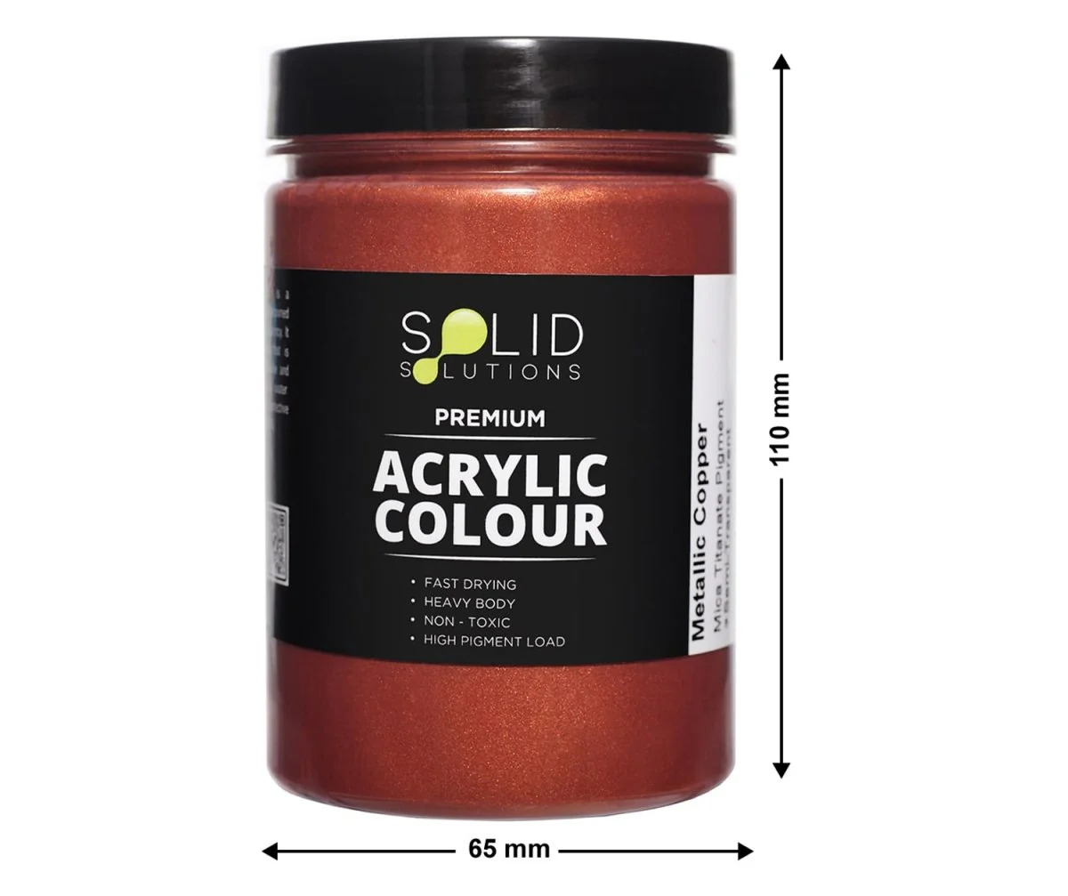 Acrylic Paint | Metallic Copper - 250ml - Image 4
