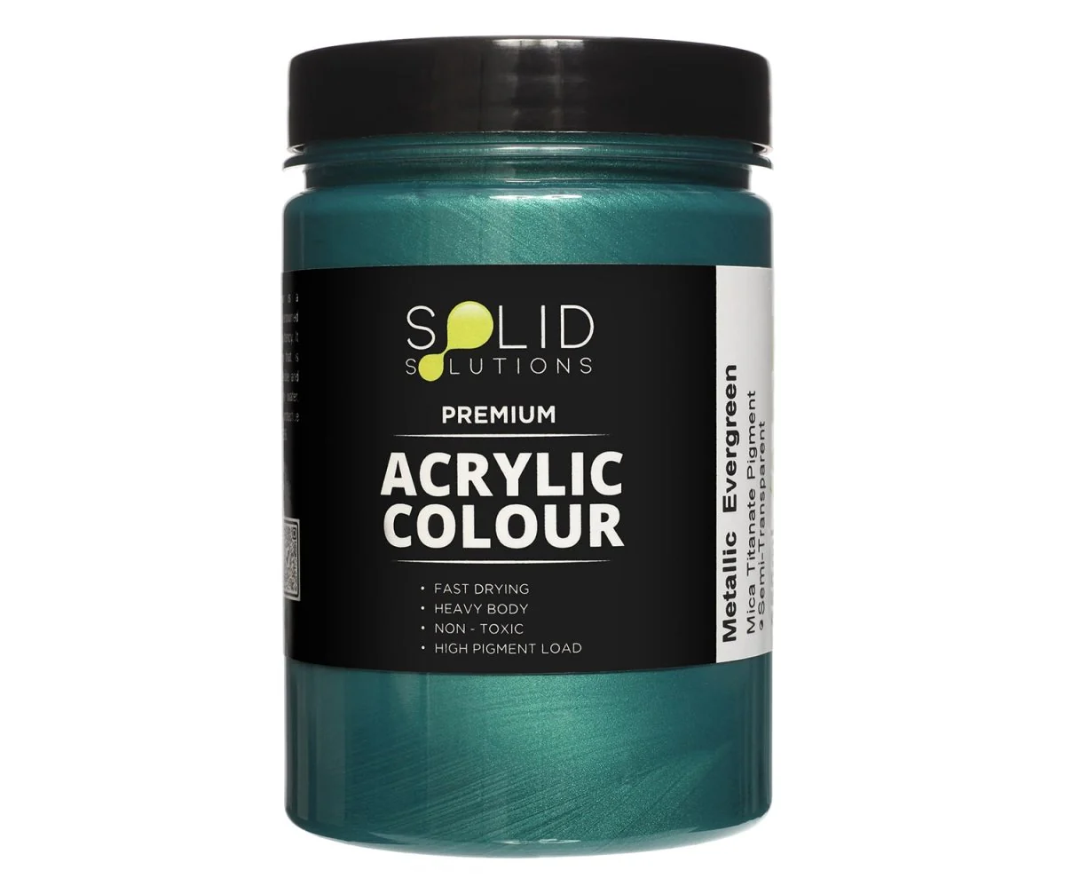 Acrylic Paint | Metallic Evergreen - 250ml