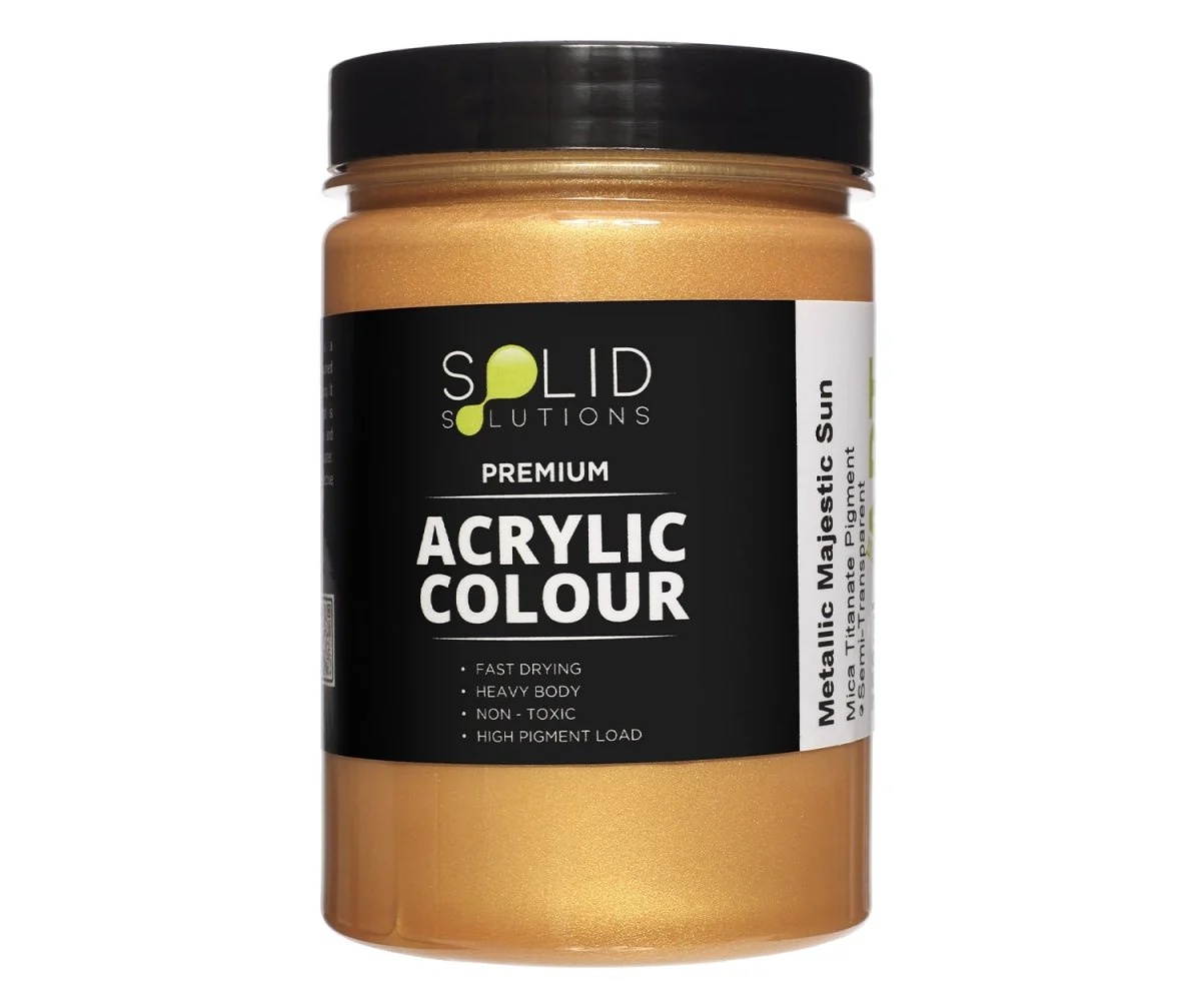 Acrylic Paint | Metallic Majestic Sun - 250ml