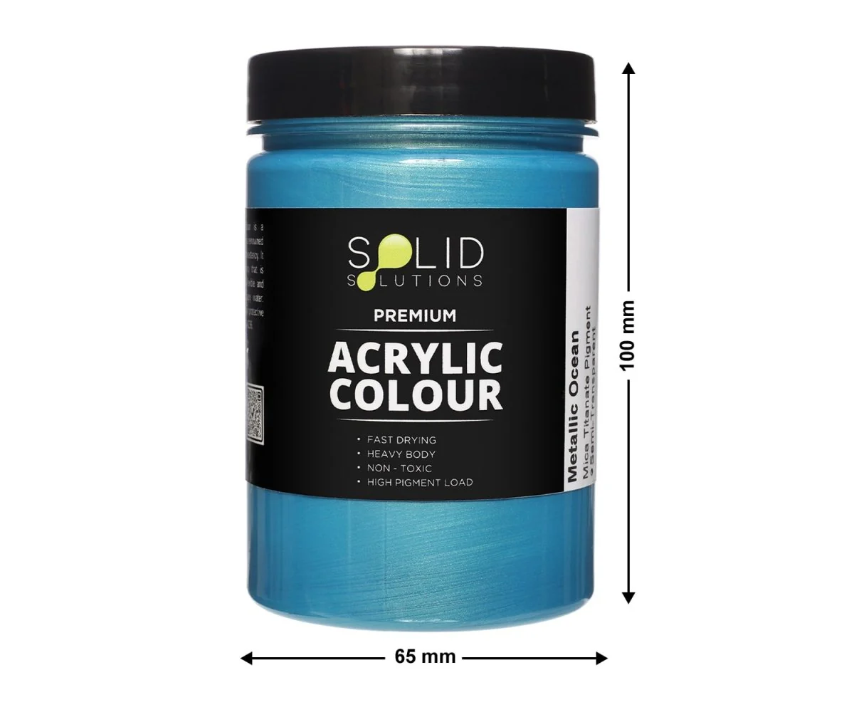 Acrylic Paint | Metallic Ocean - 250ml - Image 4
