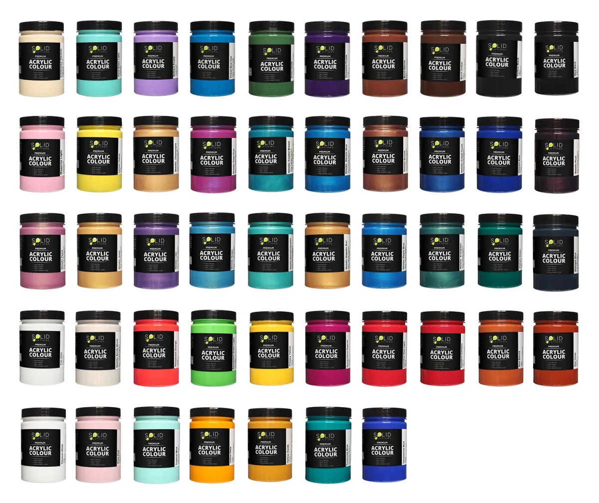 Acrylic Paint | Metallic Peach - 250ml - Image 5