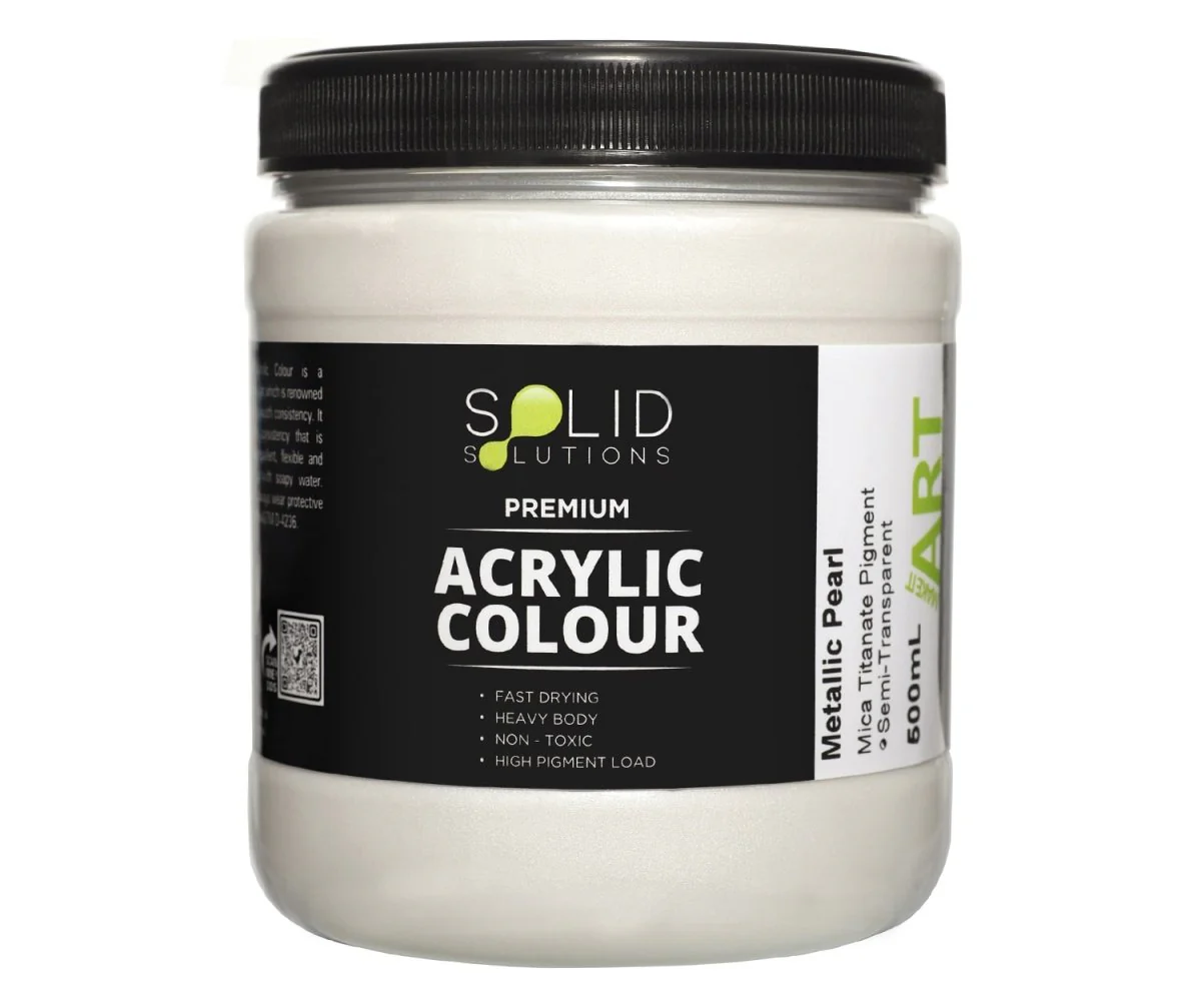 Acrylic Paint | Metallic Pearl - 500ml