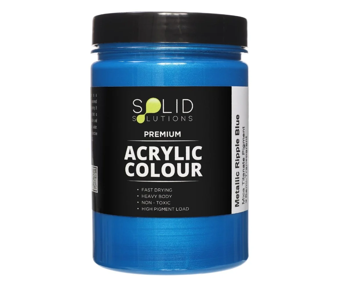 Acrylic Paint | Metallic Ripple Blue - 250ml