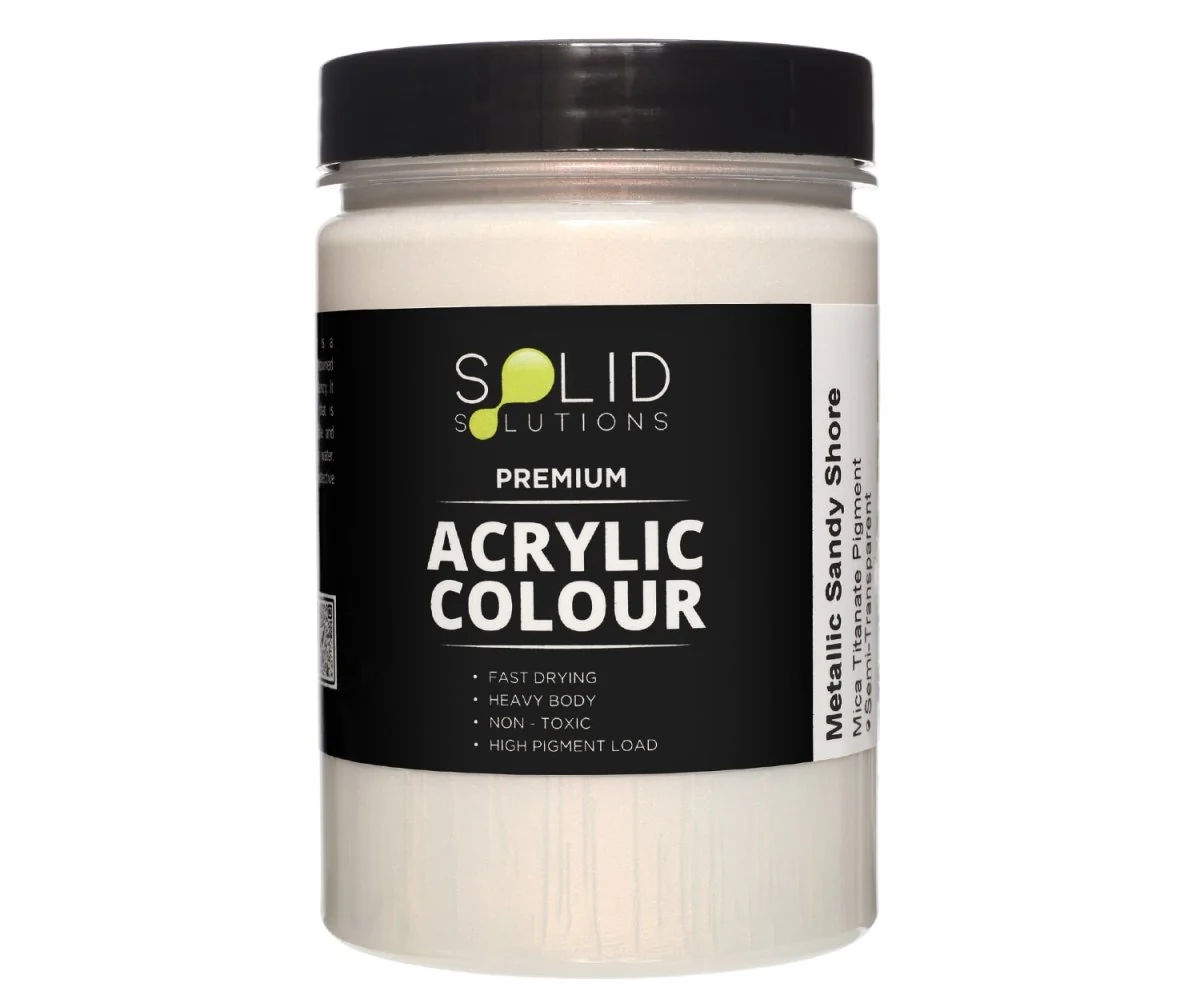 Acrylic Paint | Metallic Sandy Shore - 250ml