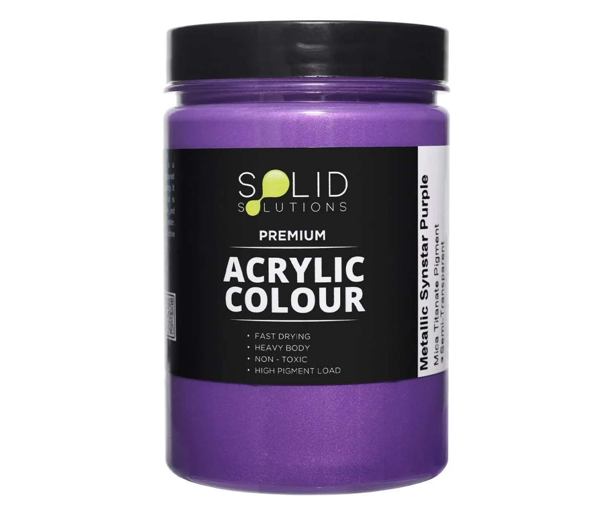 Acrylic Paint | Metallic Synstar Purple - 250ml