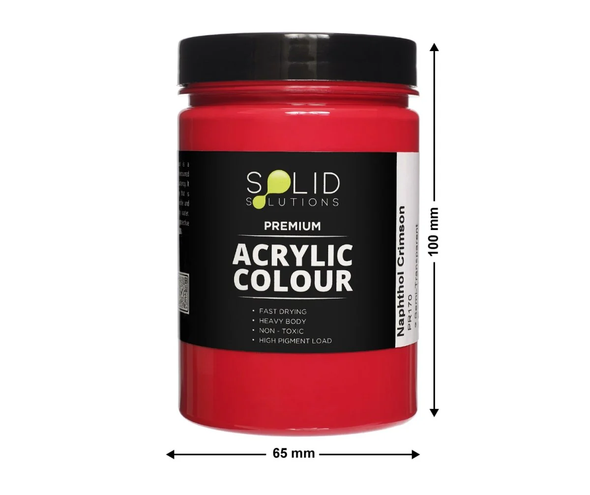 Acrylic Paint | Naphthol Crimson - 250ml - Image 4