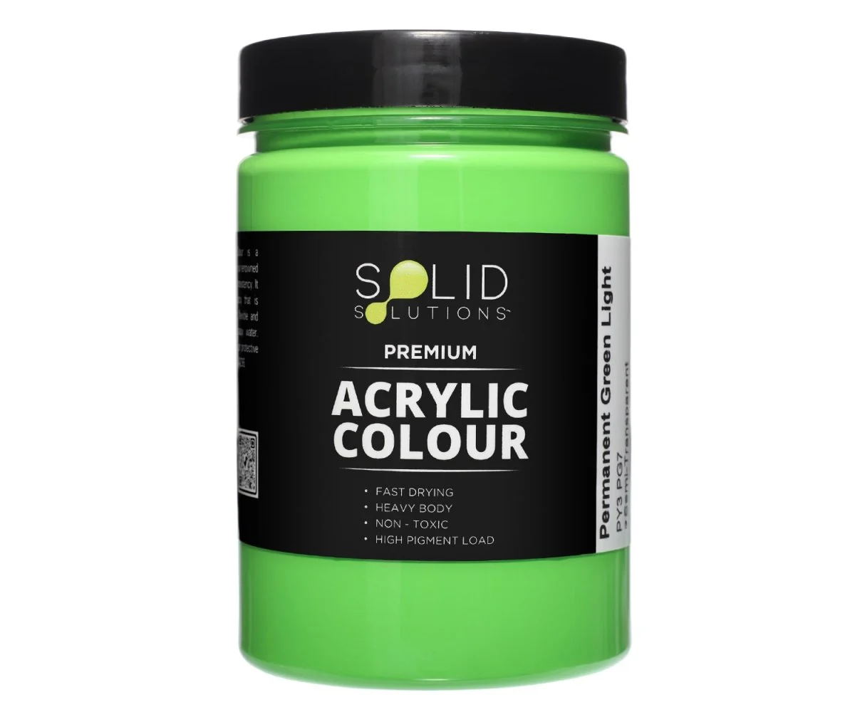 Acrylic Paint | Permanent Green Light - 250ml