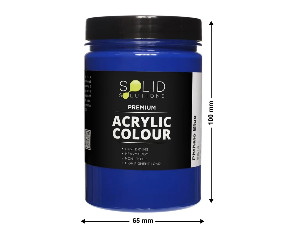 Acrylic Paint | Phthalo Blue - 250ml - Image 4