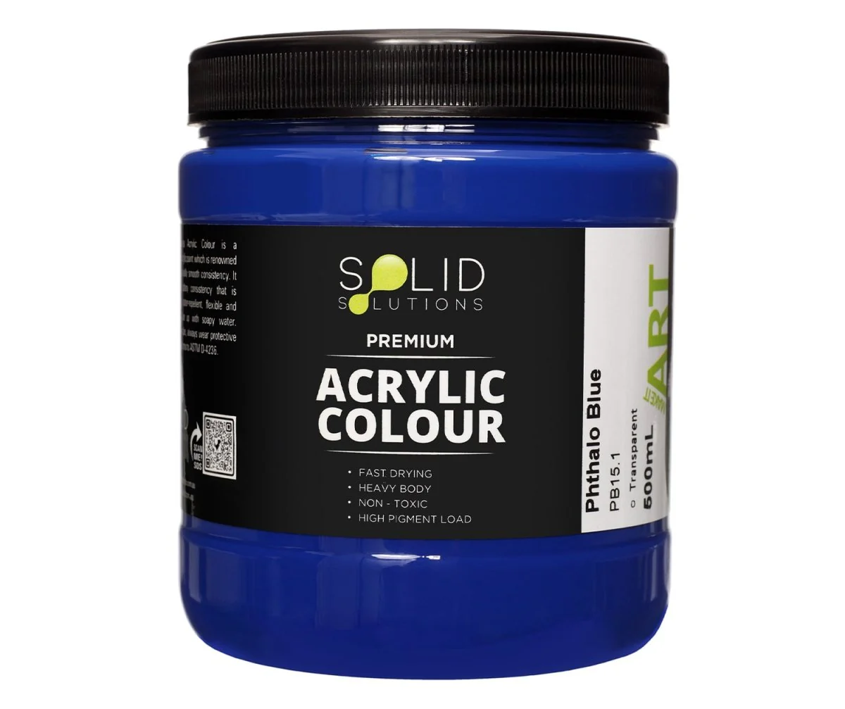 Acrylic Paint | Phthalo Blue - 500ml