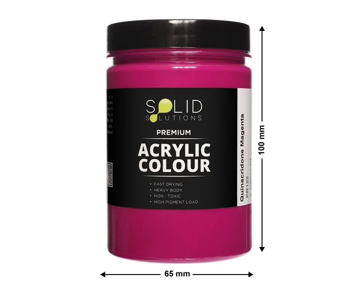 Acrylic Paint | Quinacridone Magenta - 250ml - Image 4