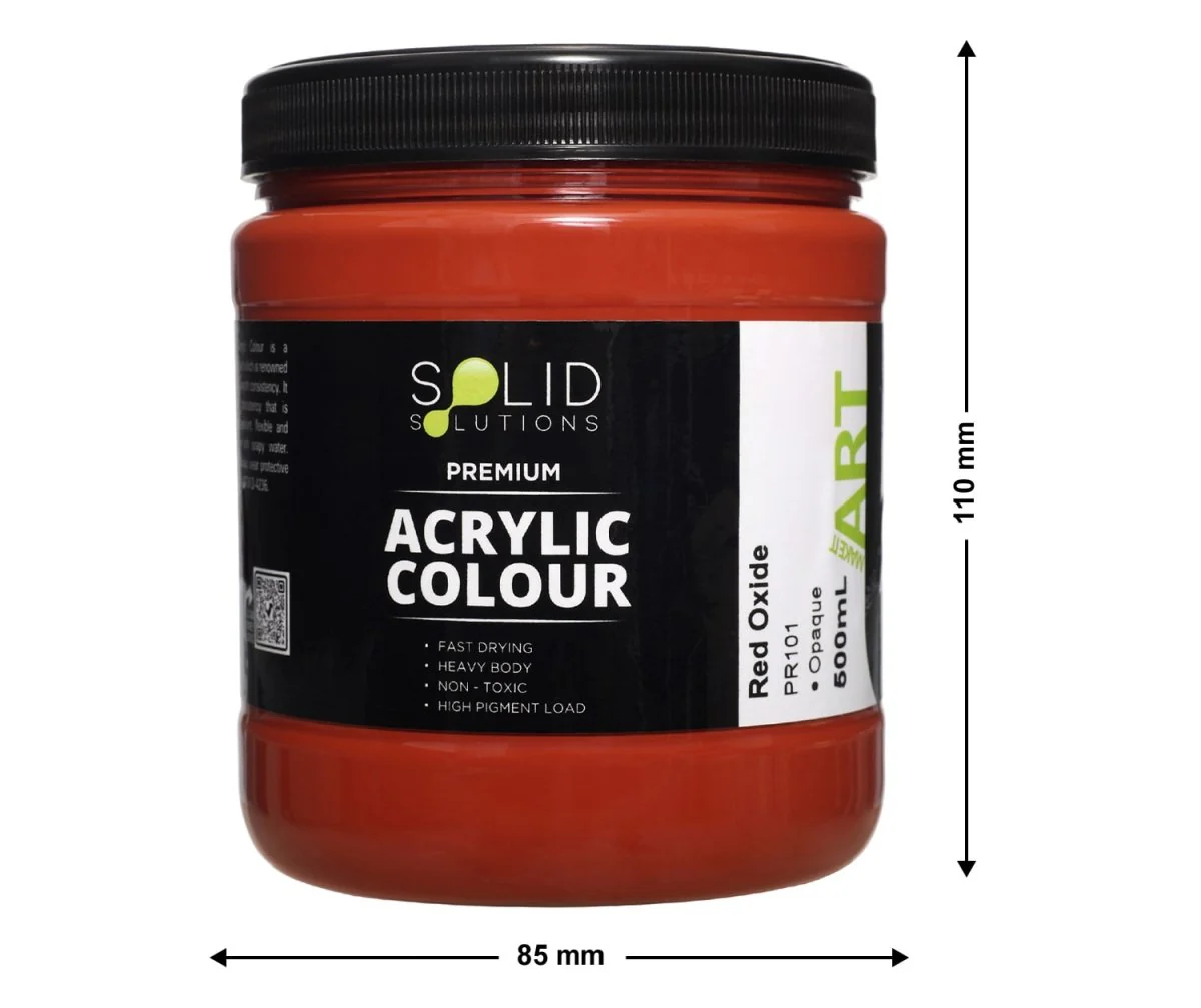 Acrylic Paint | Red Oxide - 500ml - Image 3