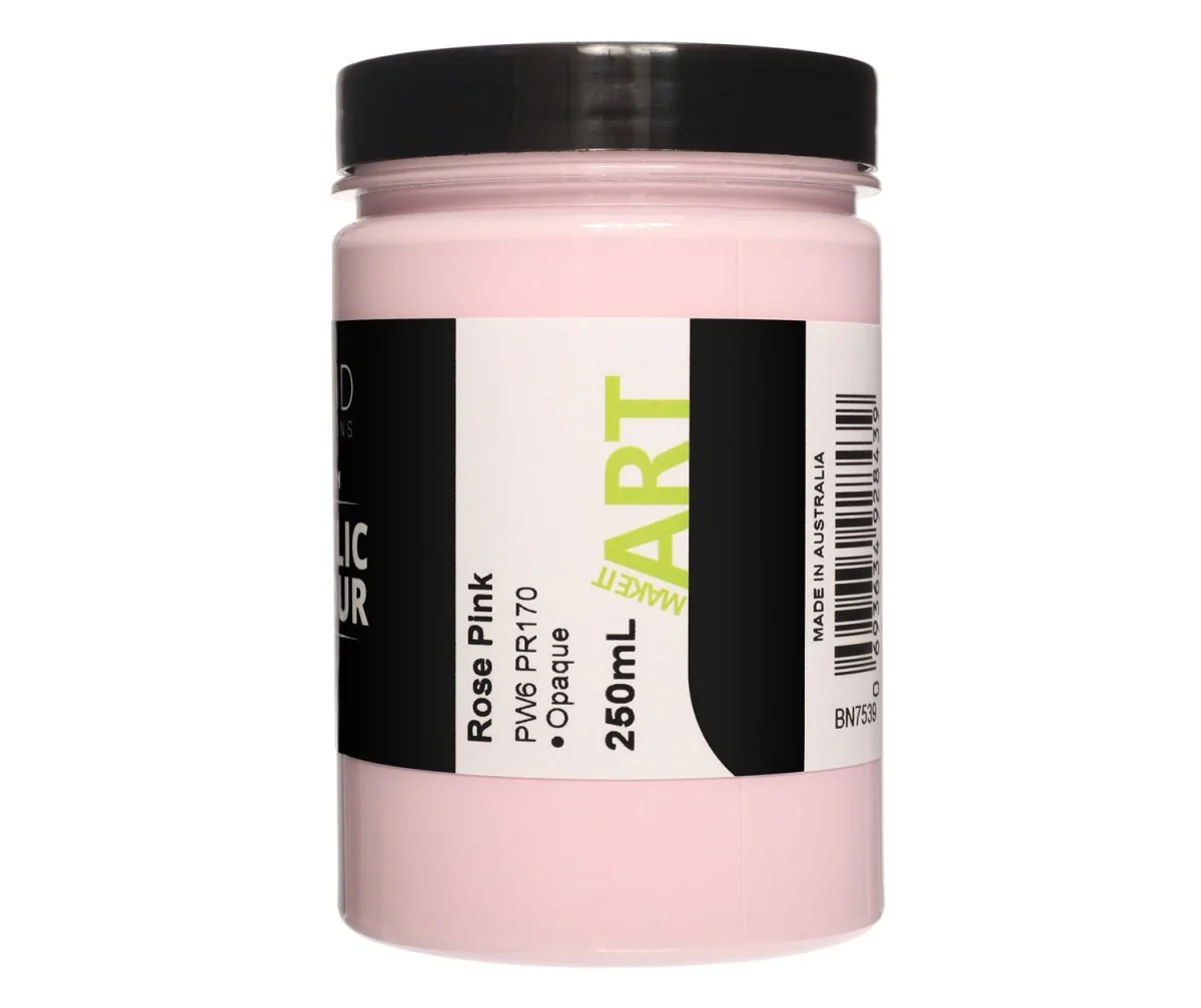 Acrylic Paint | Rose Pink - 250ml - Image 3