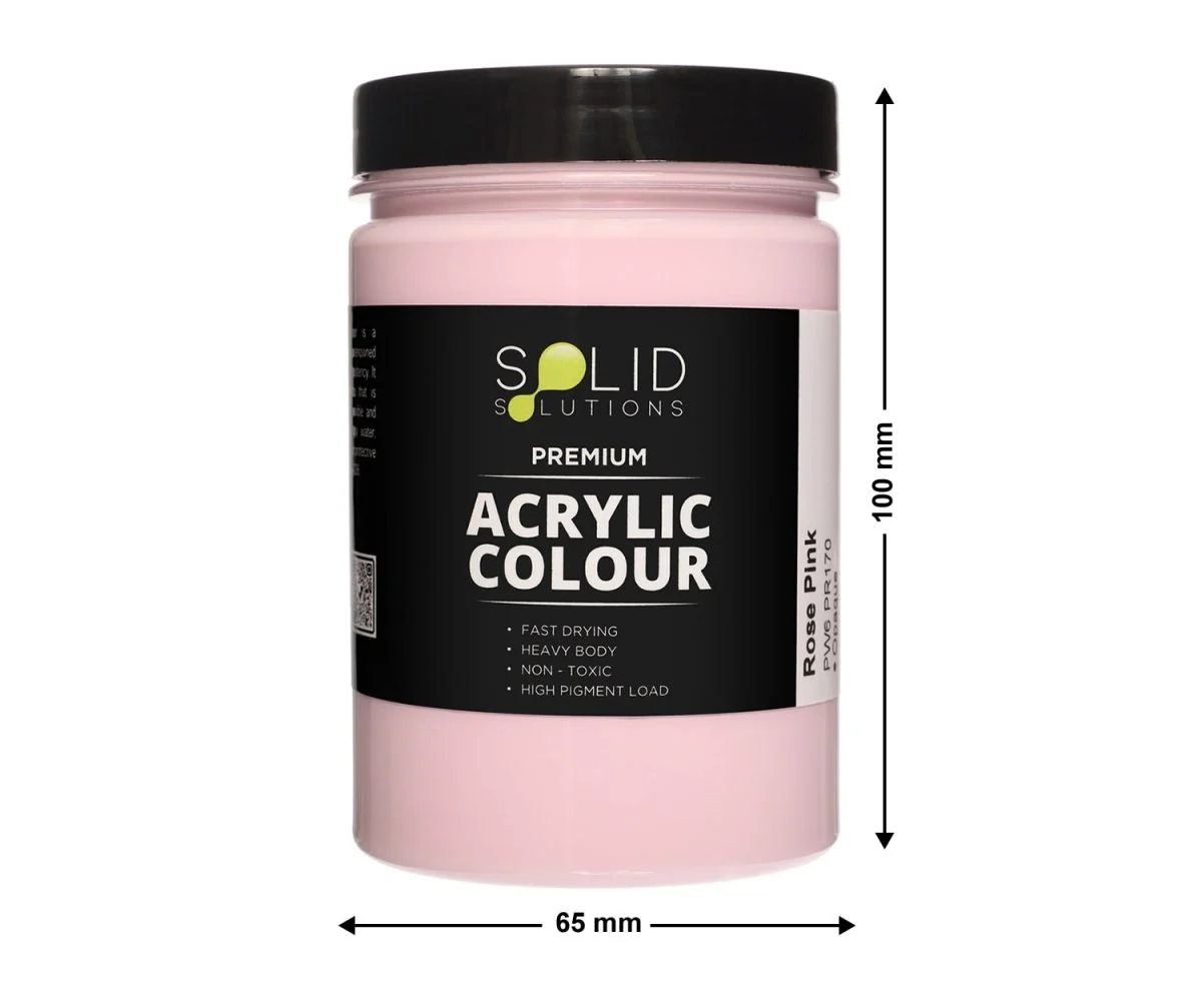 Acrylic Paint | Rose Pink - 250ml - Image 4
