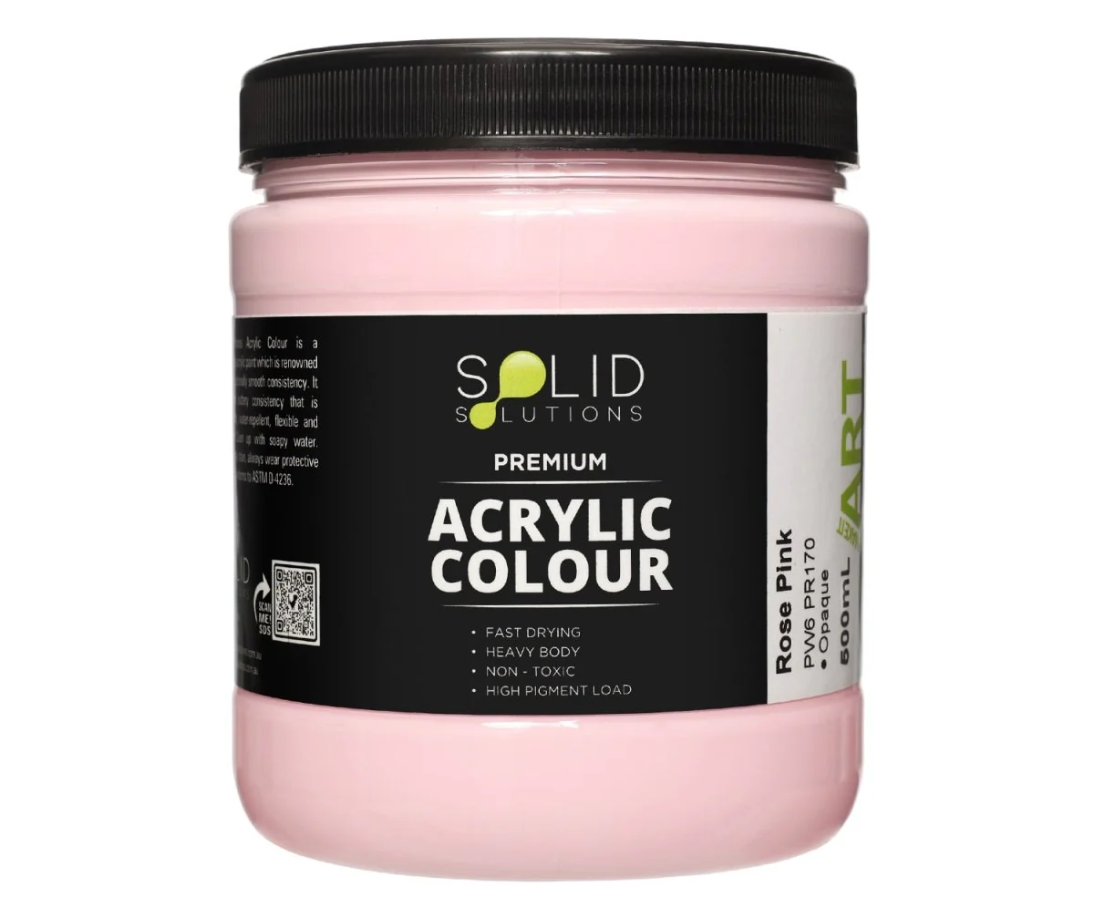 Acrylic Paint | Rose Pink - 500ml