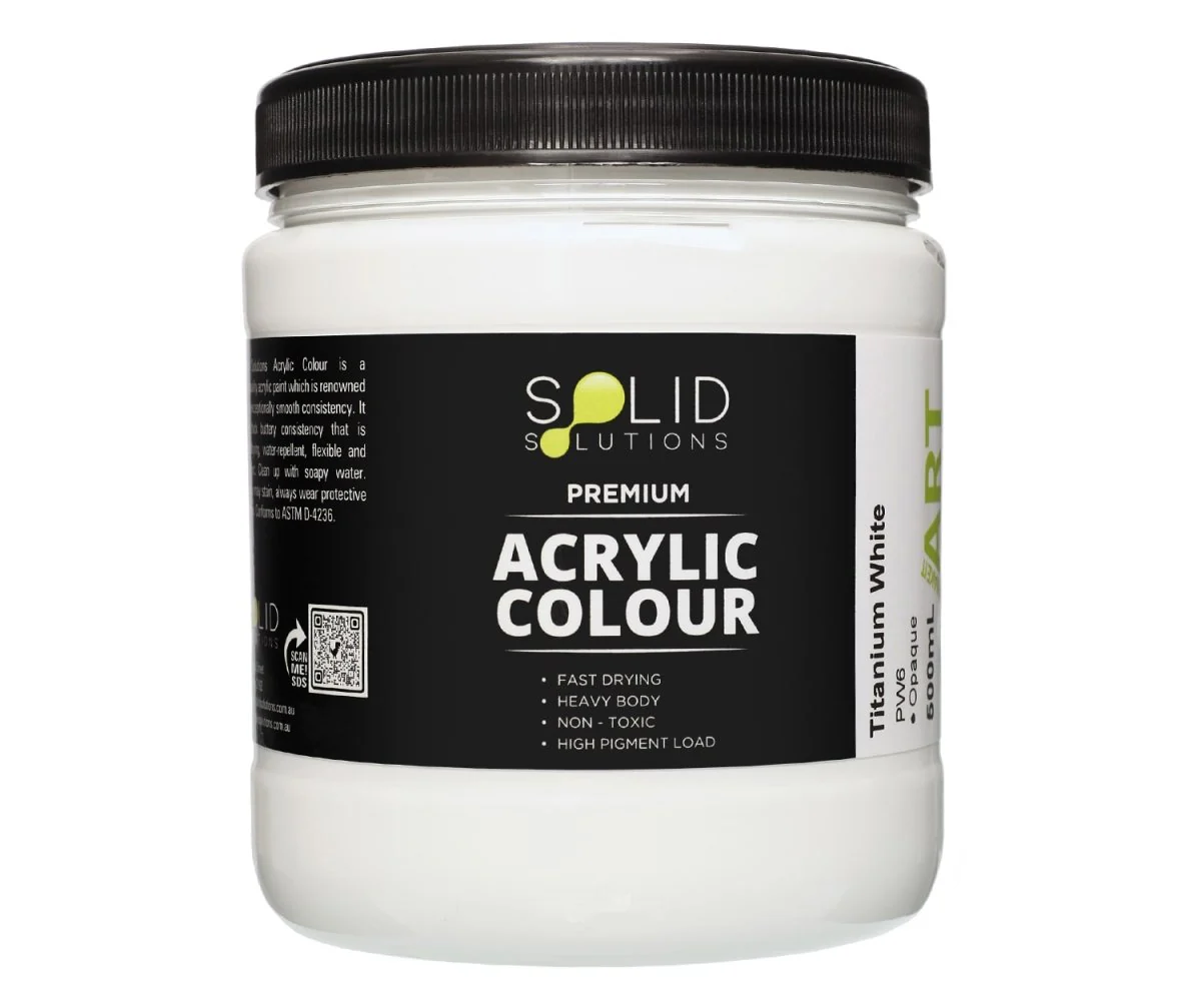 Acrylic Paint | Titanium White - 500ml