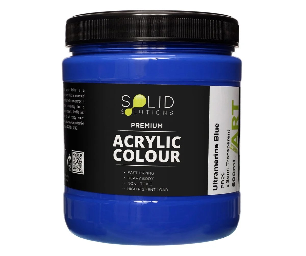 Acrylic Paint | Ultramarine Blue - 500ml