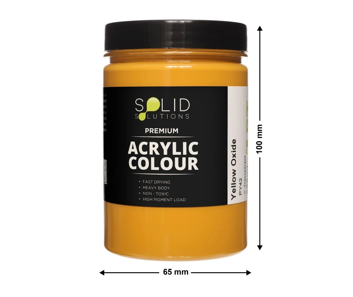 Acrylic Paint | Yellow Oxide - 250ml - Image 4