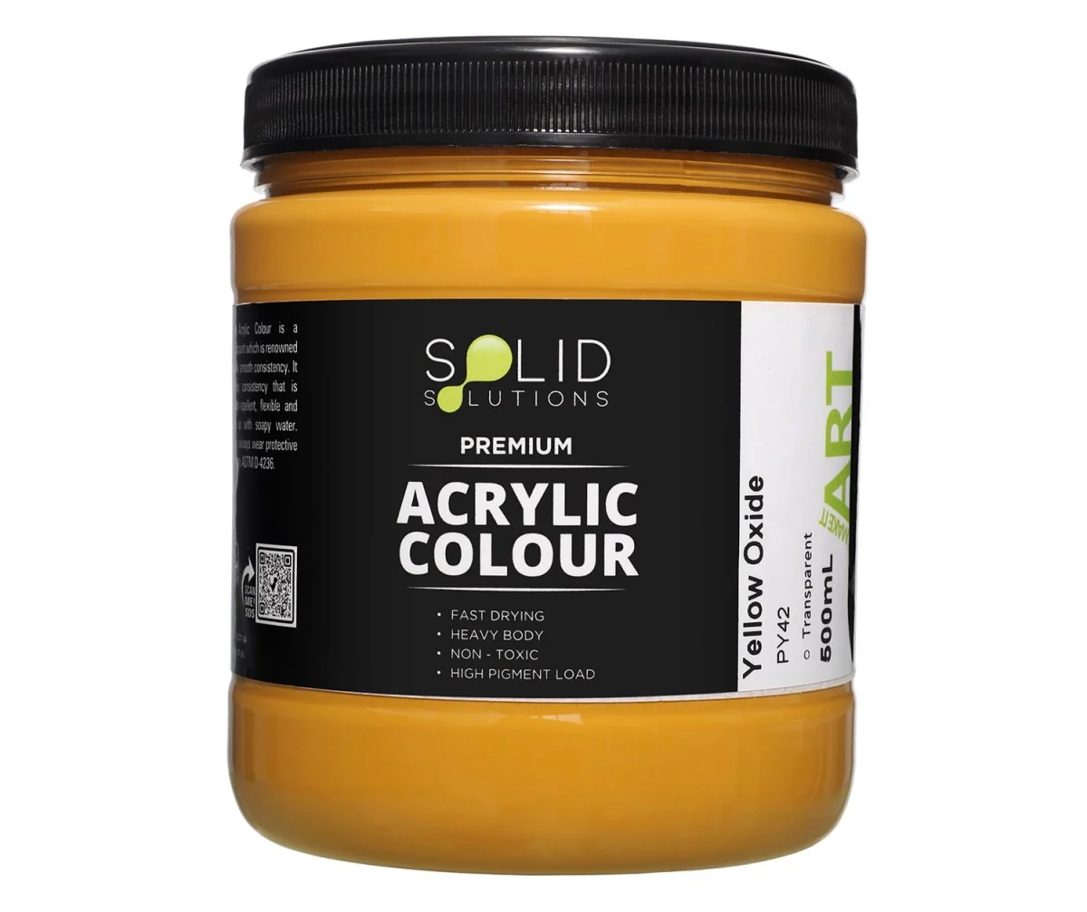 Acrylic Paint | Yellow Oxide - 500ml