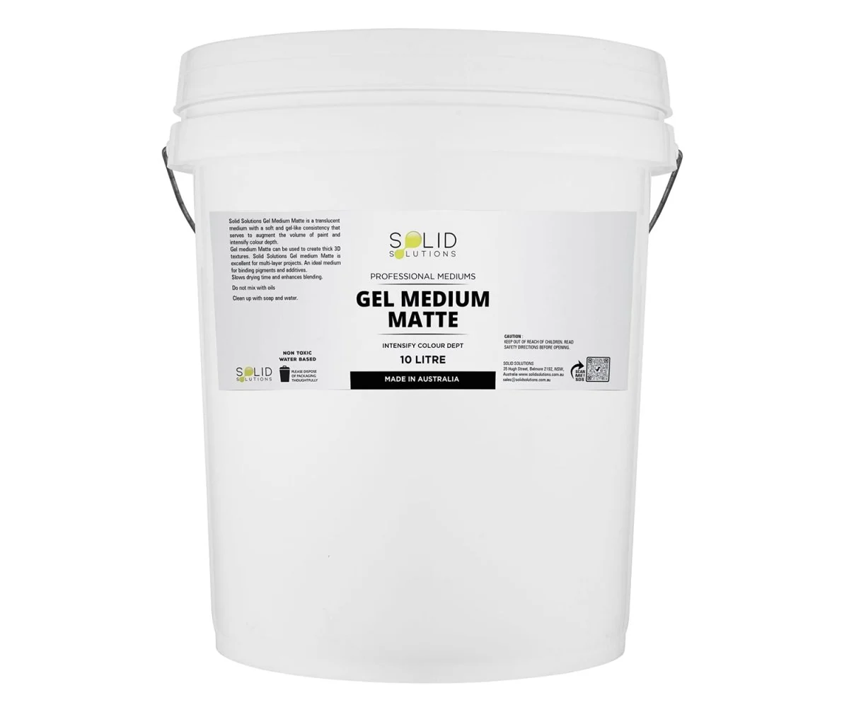 Gel Medium Matte - 10 Litre