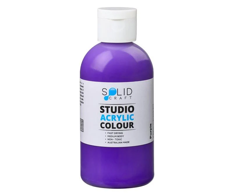 Studio Acrylic Paint | Purple - 250ml