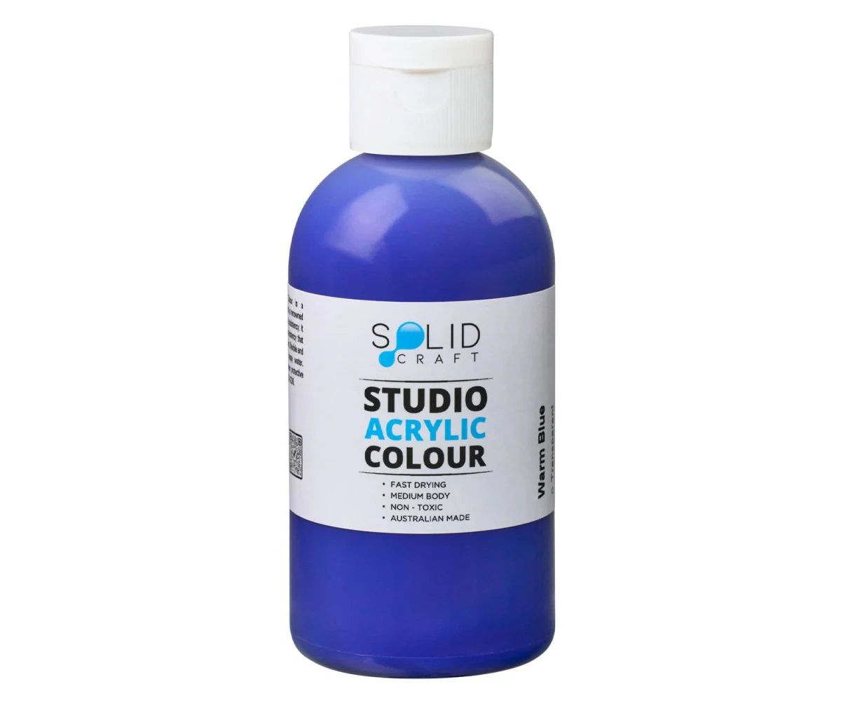 Studio Acrylic Paint | Warm Blue - 250ml